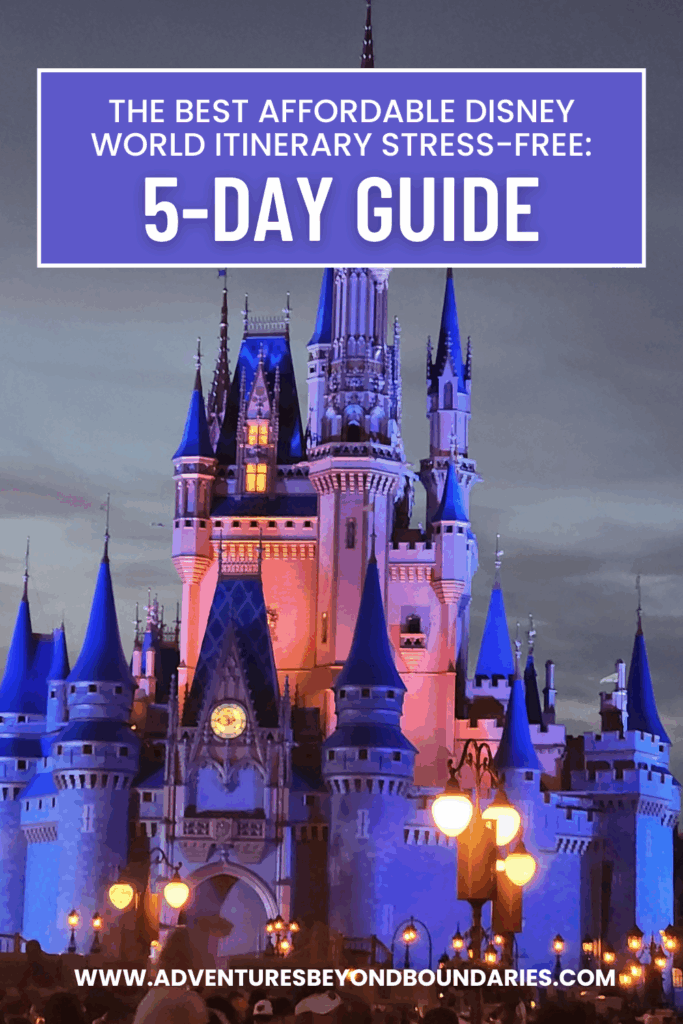 Stress-free Disney trip