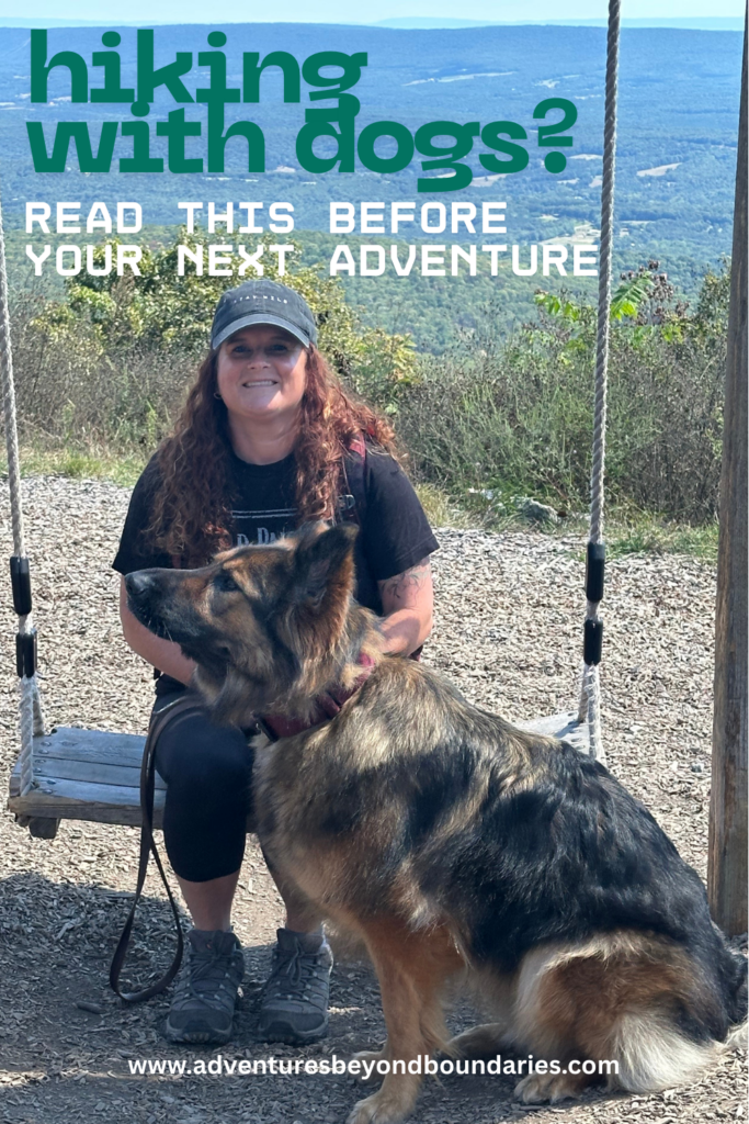 hiking with dogs
